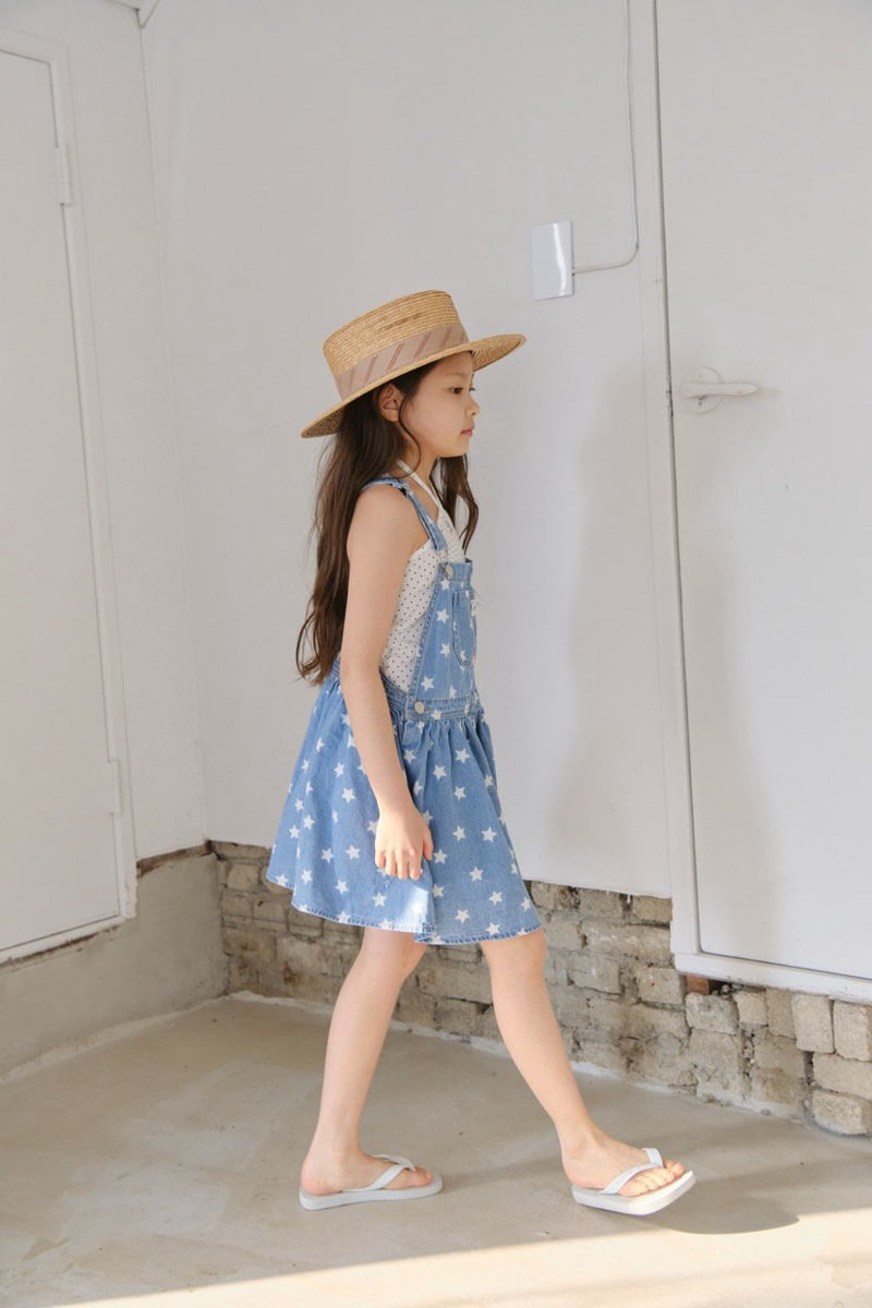 Jejeunosity - Korean Children Fashion - #fashionkids - Star Overall Skirt Junior - 12