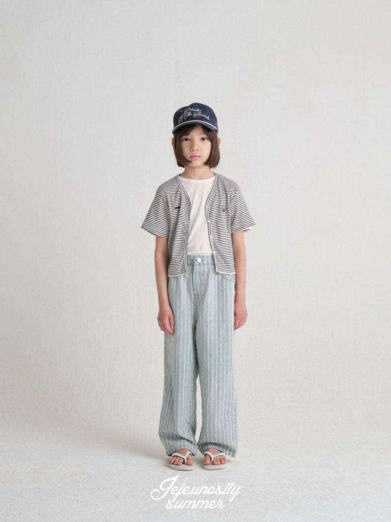 Jejeunosity - Korean Children Fashion - #kidsstore - Vintage Denim Pants Kids - 8