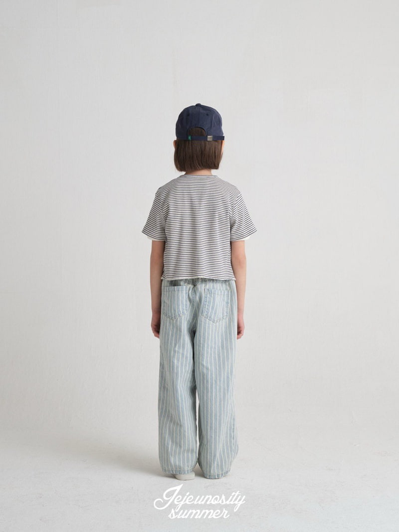 Jejeunosity - Korean Children Fashion - #kidzfashiontrend - Vintage Denim Pants Kids - 9