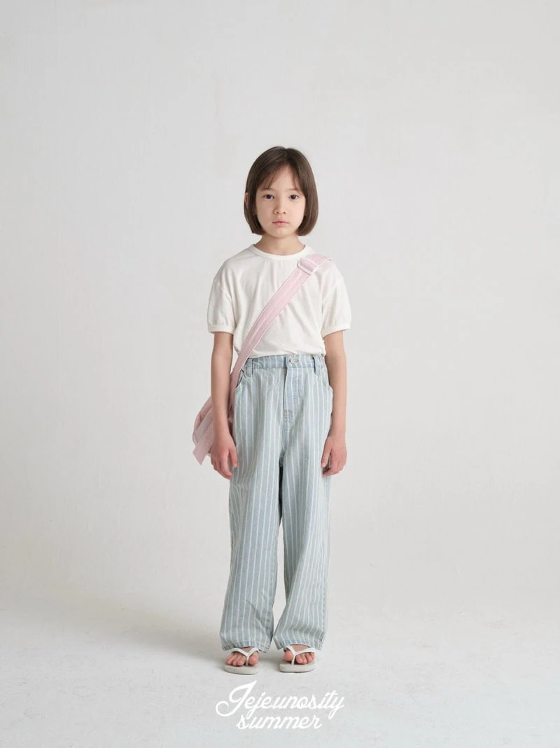 Jejeunosity - Korean Children Fashion - #littlefashionista - Vintage Denim Pants Junior - 10