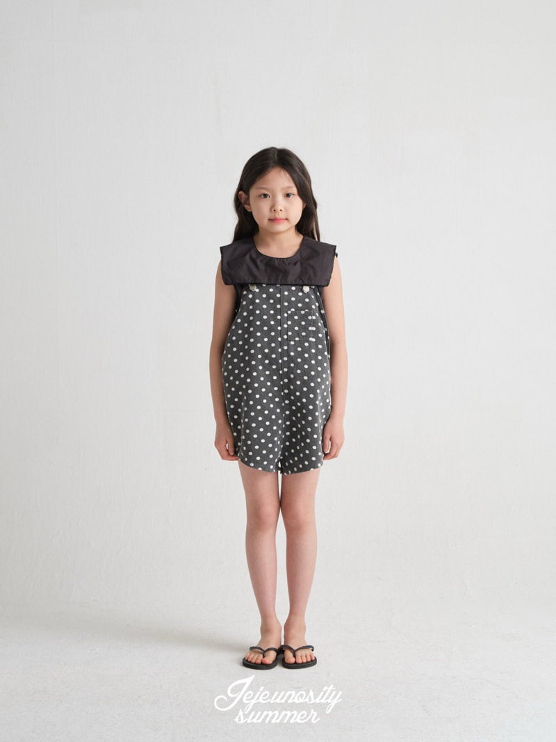 Jejeunosity - Korean Children Fashion - #magicofchildhood - Cotton Berry Short Overalls - 12