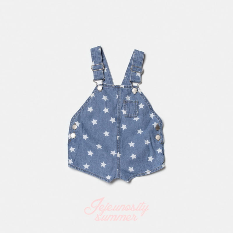 Jejeunosity - Korean Children Fashion - #minifashionista - Berry Short Overalls