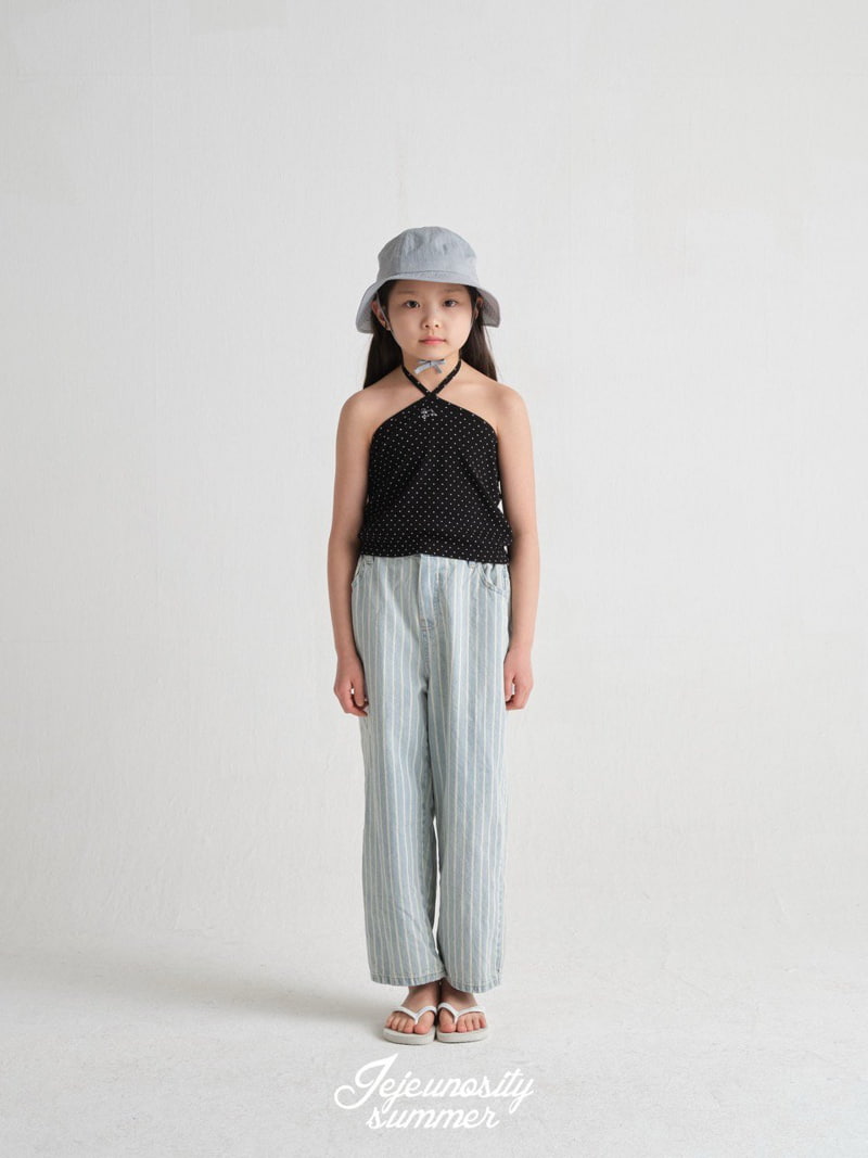 Jejeunosity - Korean Children Fashion - #minifashionista - Vintage Denim Pants Junior - 12
