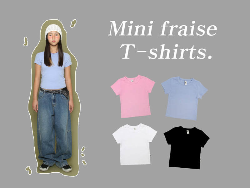 Jenny Basic - Korean Children Fashion - #childofig - Mini Tee