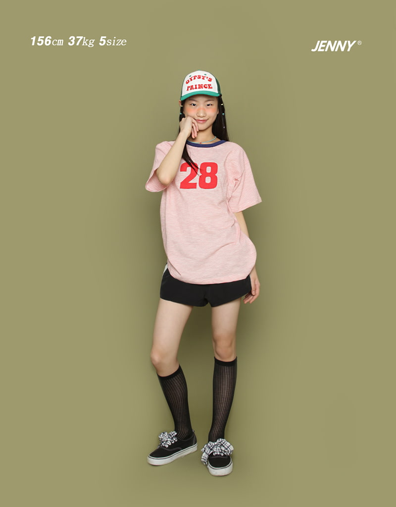 Jenny Basic - Korean Children Fashion - #childrensboutique - 28 Stripe Tee - 7