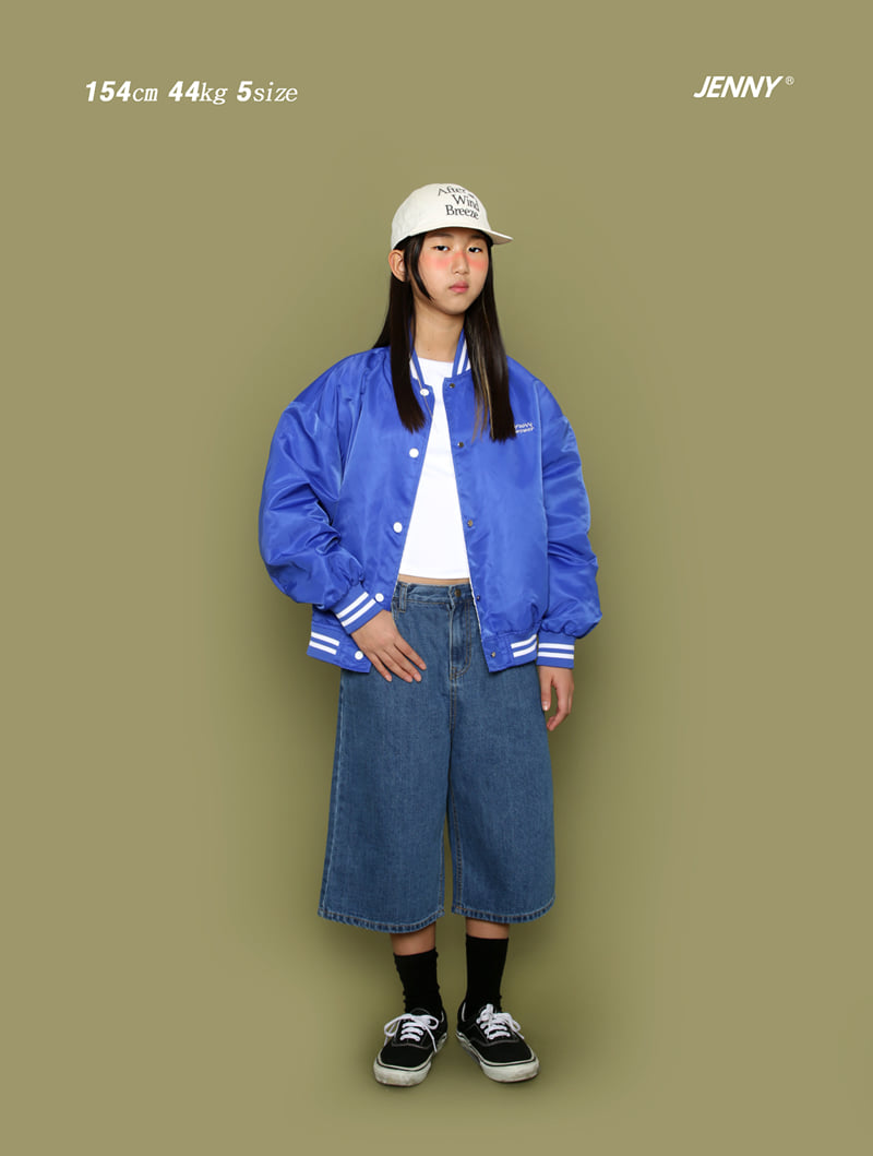 Jenny Basic - Korean Children Fashion - #kidsshorts - 2503 Bermuda Denim Pants - 5