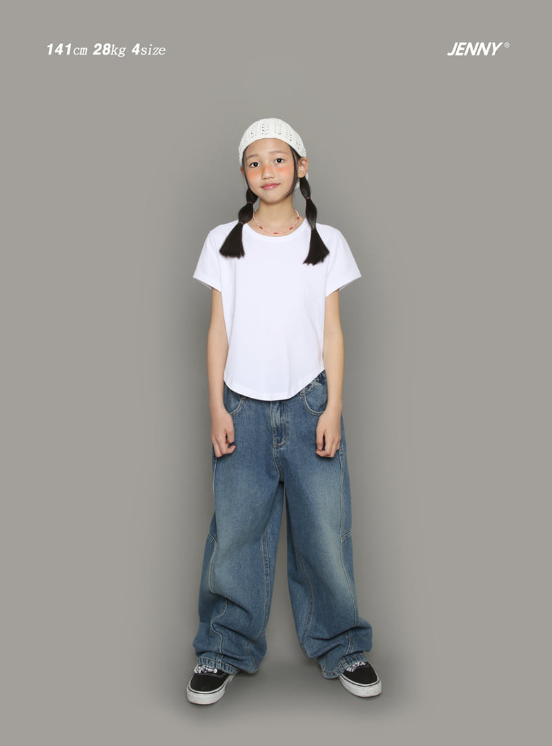 Jenny Basic - Korean Children Fashion - #kidsshorts - Dongdong Tee - 3