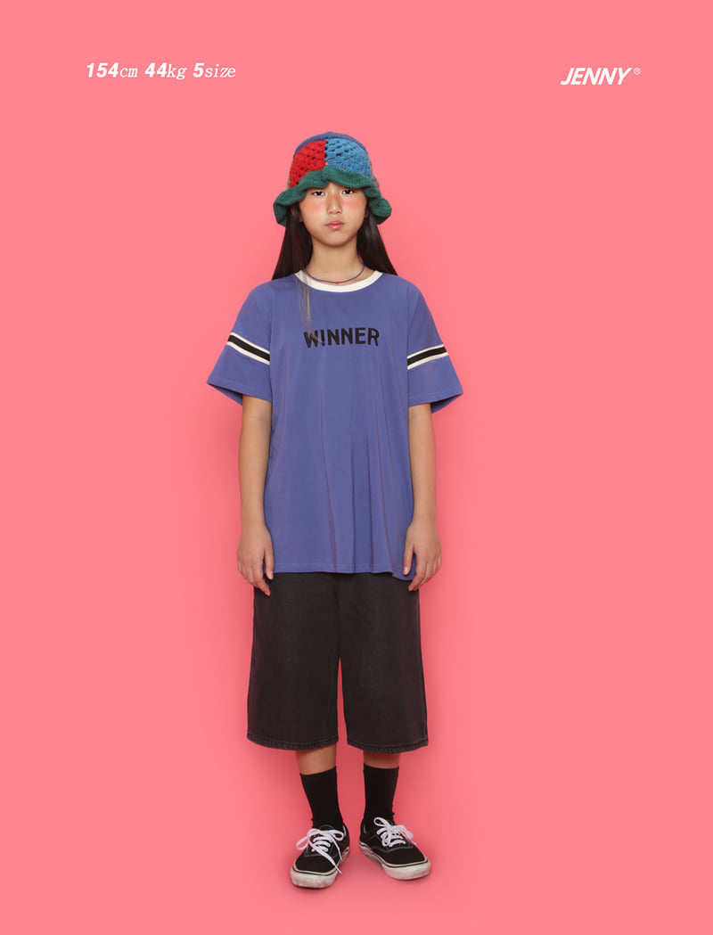 Jenny Basic - Korean Children Fashion - #kidsshorts - Winner Band Tee - 2