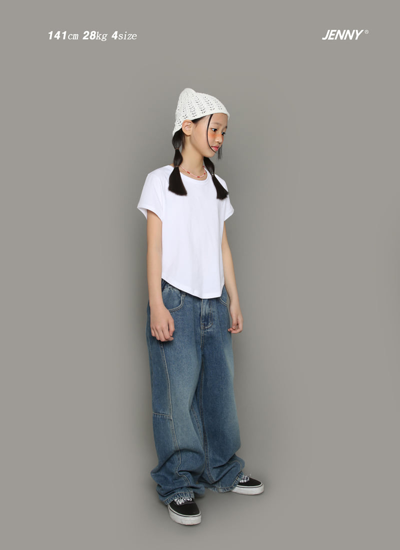 Jenny Basic - Korean Children Fashion - #kidsshorts - Dongdong Tee - 4