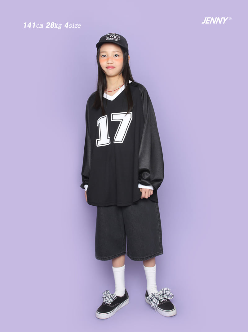 Jenny Basic - Korean Children Fashion - #kidzfashiontrend - 2503 Bermuda Denim Pants - 7