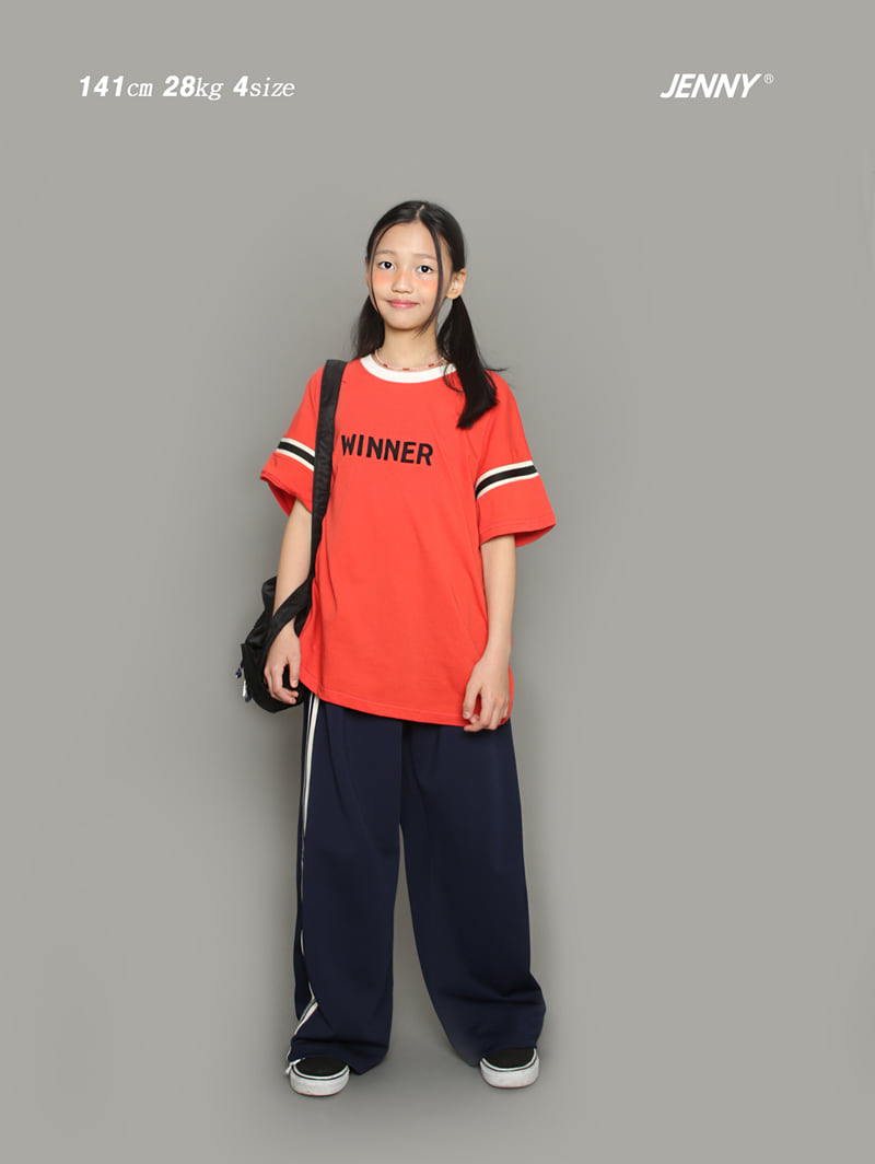 Jenny Basic - Korean Children Fashion - #littlefashionista - Winner Band Tee - 6