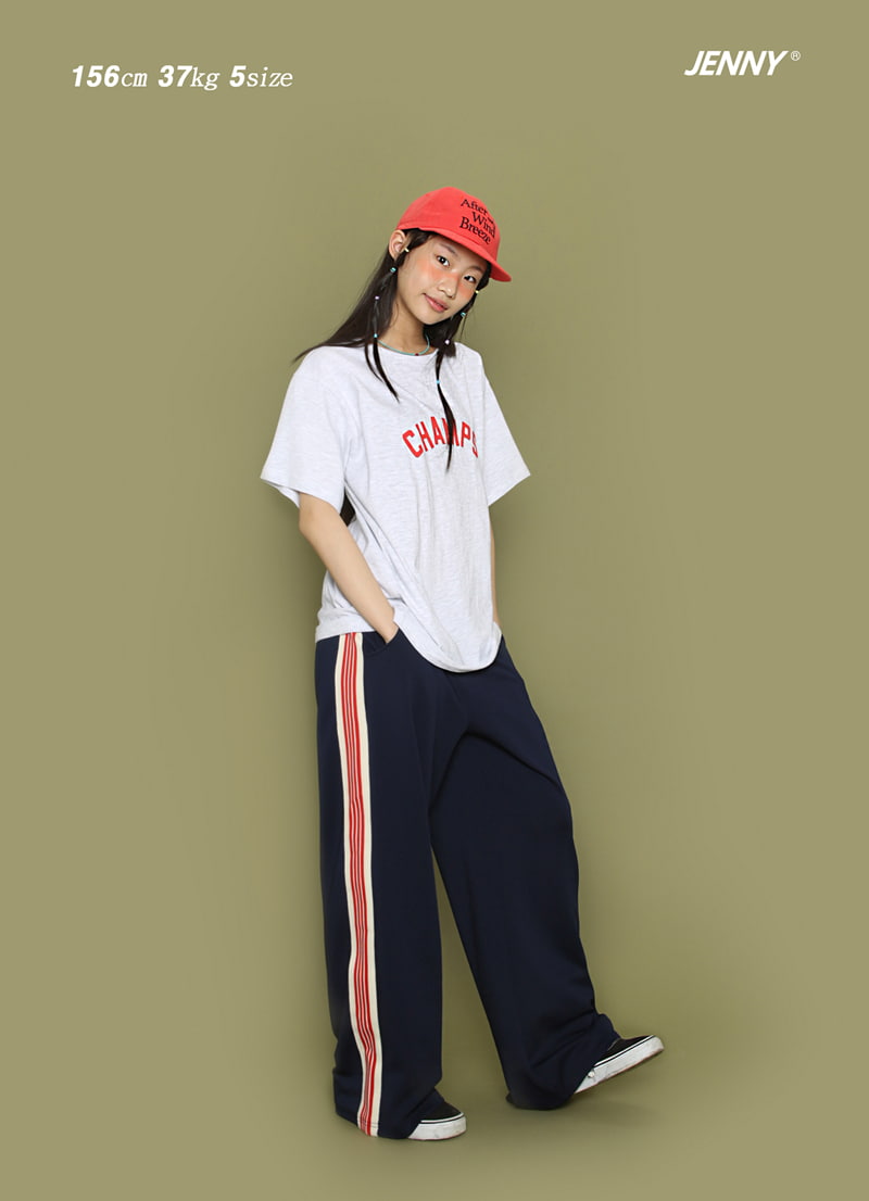 Jenny Basic - Korean Children Fashion - #magicofchildhood - Champ Short Sleeve Tee - 6