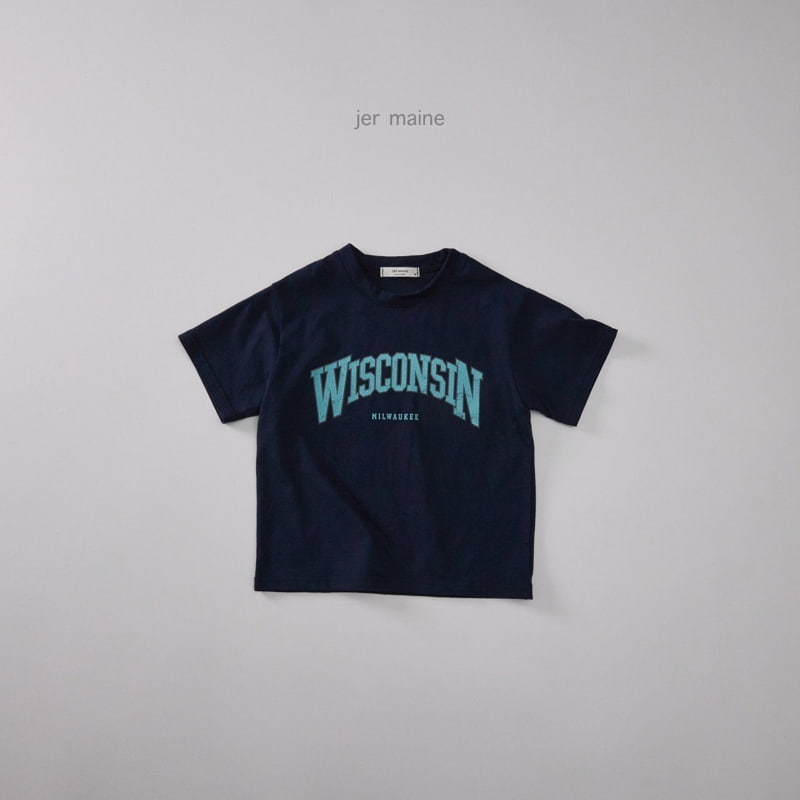 Jermaine - Korean Children Fashion - #Kfashion4kids - Wisconsin Tee - 5