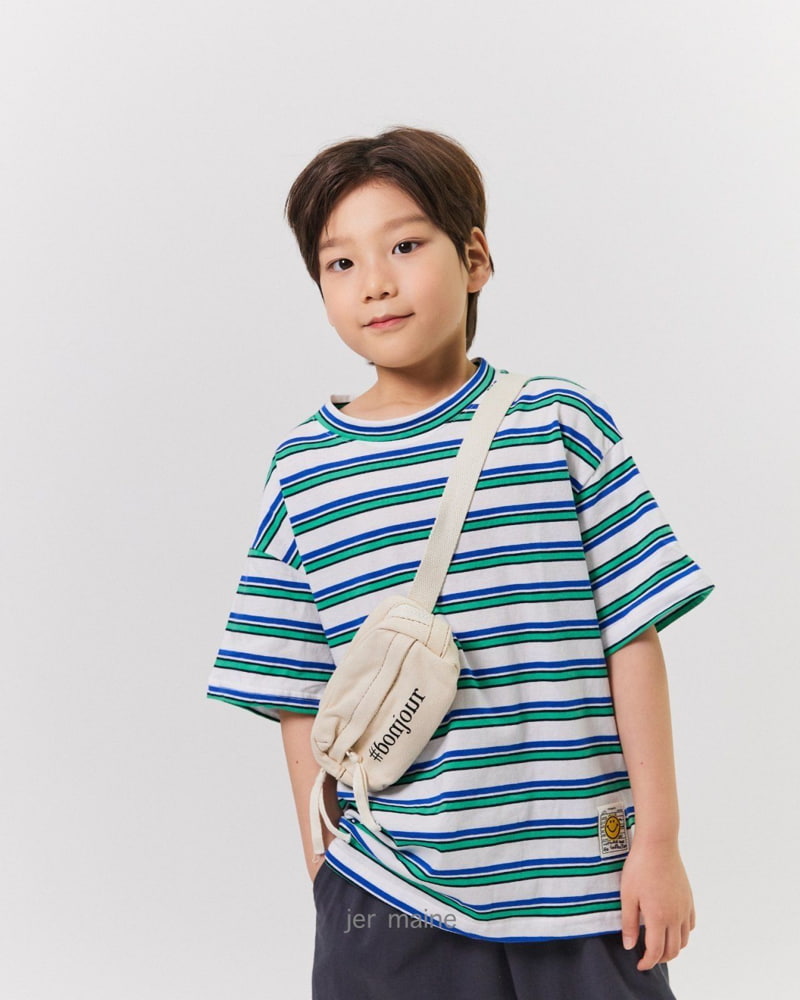 Jermaine - Korean Children Fashion - #designkidswear - Multi Smile Tee - 12