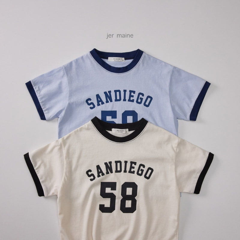 Jermaine - Korean Children Fashion - #fashionkids - San Diego Raglan Tee - 8