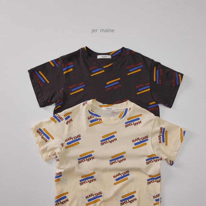 Jermaine - Korean Children Fashion - #kidsshorts - Naptime Single Tee - 7