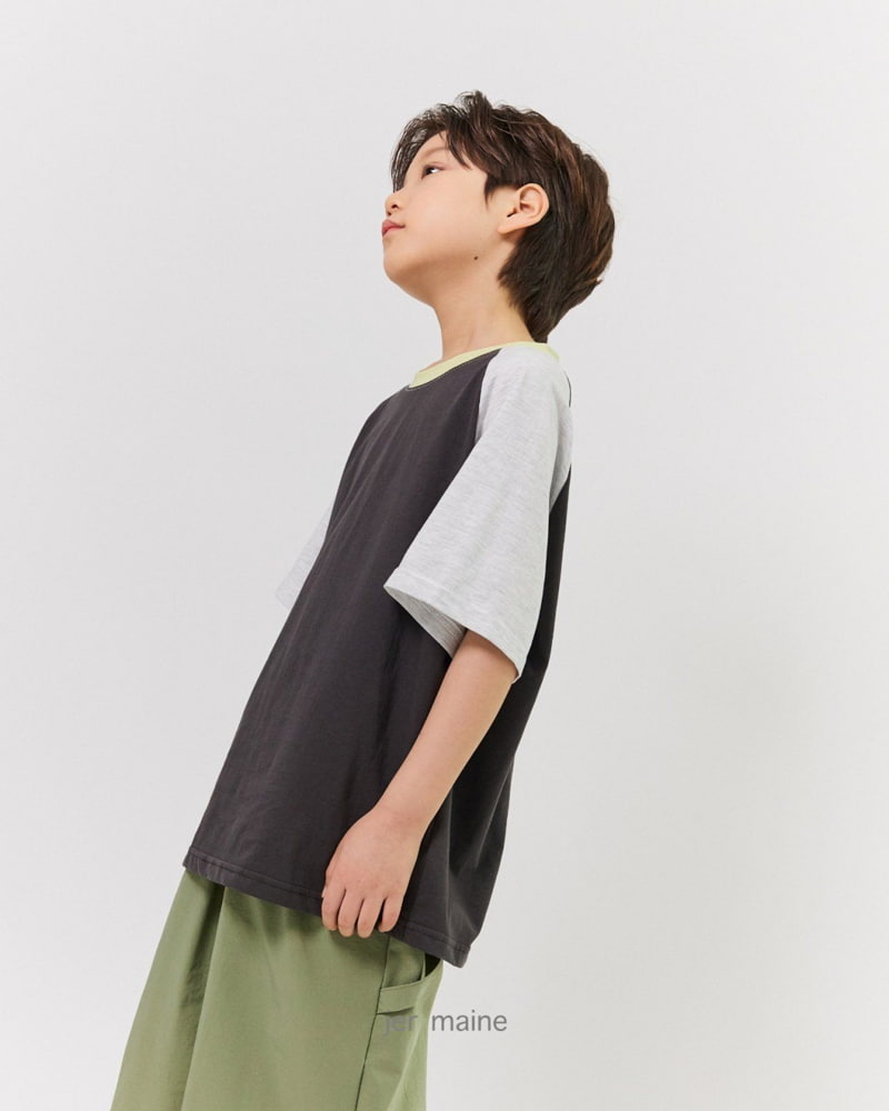 Jermaine - Korean Children Fashion - #kidsshorts - Return Raglan Tee - 12