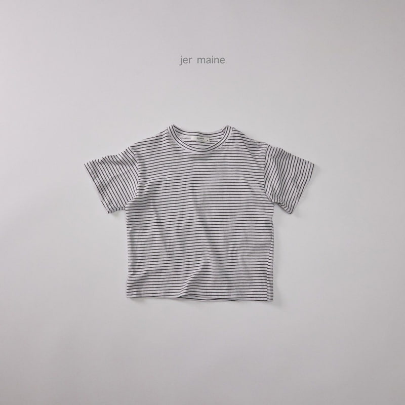 Jermaine - Korean Children Fashion - #kidsstore - Cooling 06 Stripe Tee - 5