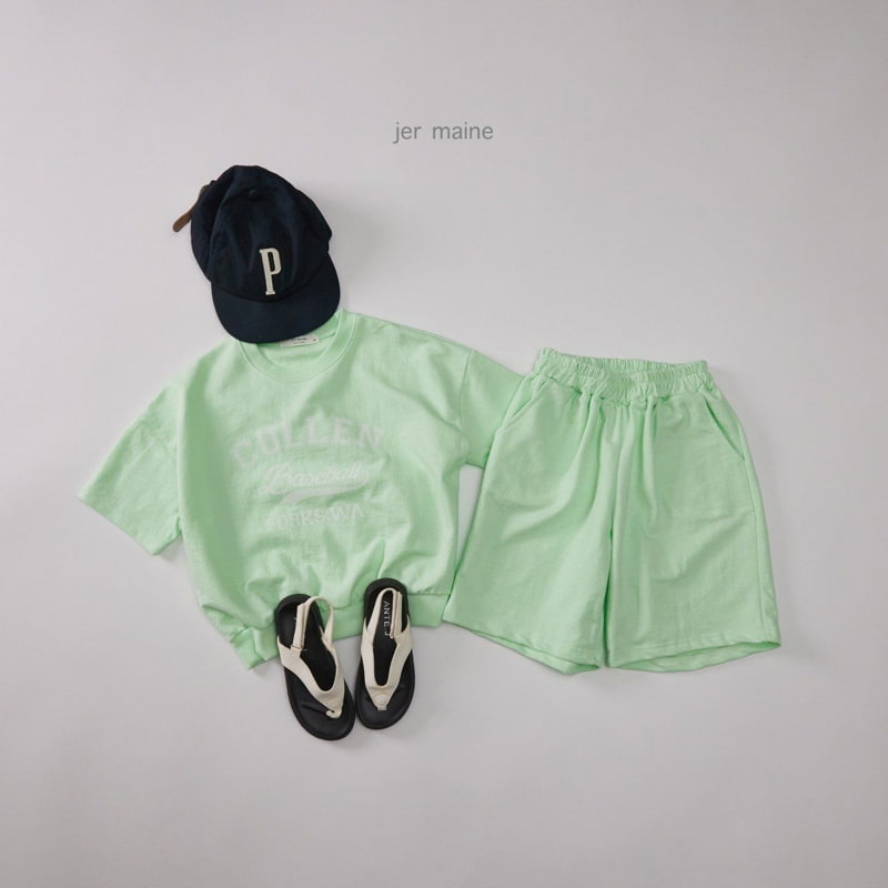 Jermaine - Korean Children Fashion - #kidsshorts - Kelin Top Bottom Set - 4