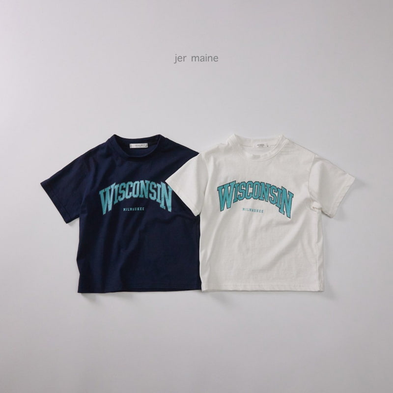 Jermaine - Korean Children Fashion - #magicofchildhood - Wisconsin Tee - 7