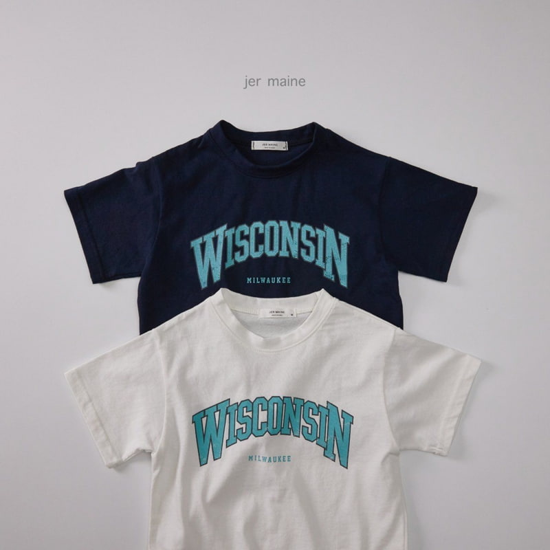 Jermaine - Korean Children Fashion - #minifashionista - Wisconsin Tee - 8