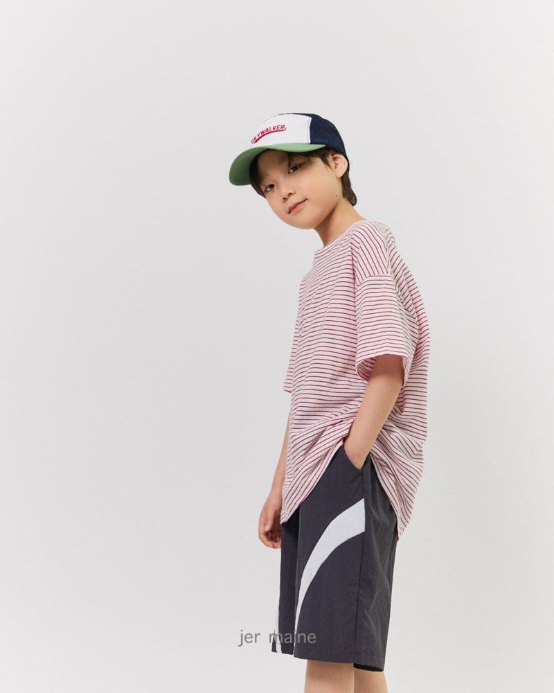 Jermaine - Korean Children Fashion - #prettylittlegirls - Cooling 06 Stripe Tee - 11