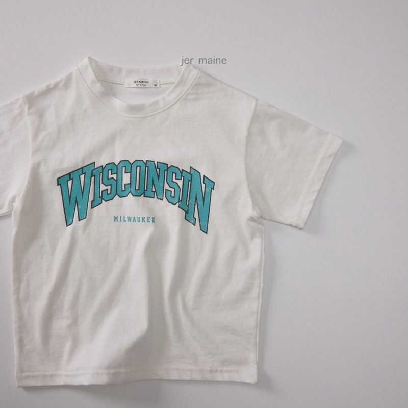 Jermaine - Korean Children Fashion - #prettylittlegirls - Wisconsin Tee - 9