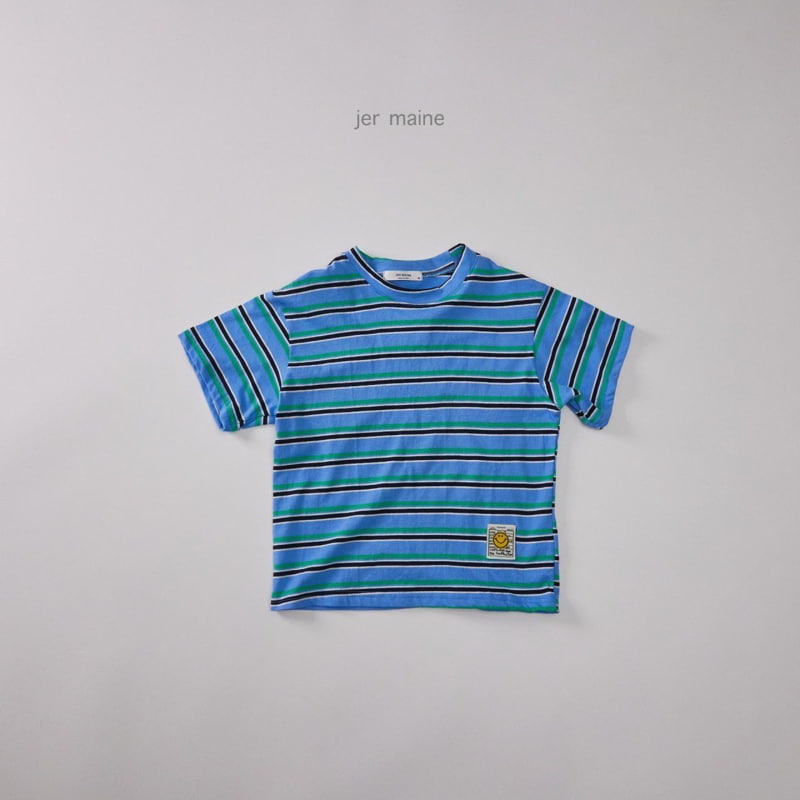 Jermaine - Korean Children Fashion - #prettylittlegirls - Multi Smile Tee - 6