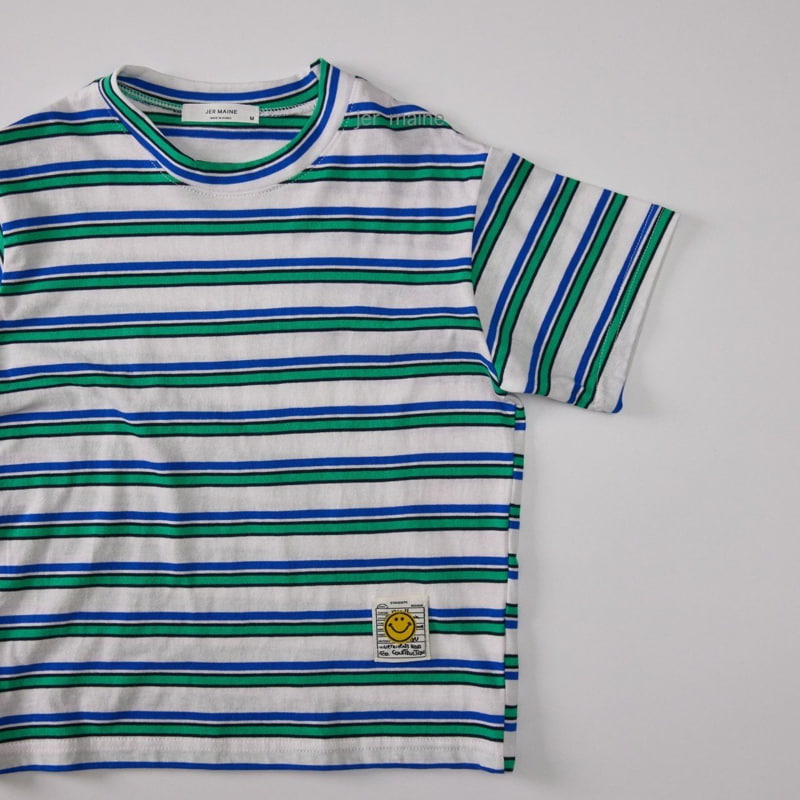 Jermaine - Korean Children Fashion - #stylishchildhood - Multi Smile Tee - 9