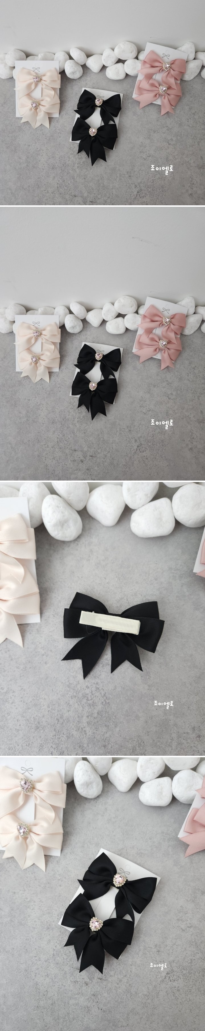 Joy ello - Korean Children Fashion - #kidsstore - Cubic Ribbon Phong Set