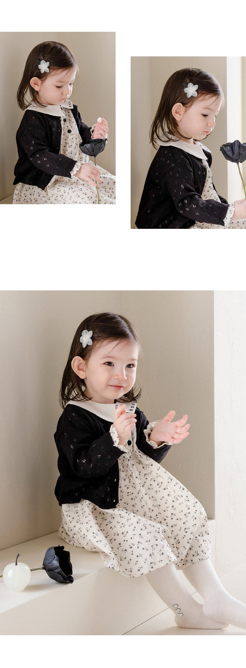 Kids Clara - Korean Baby Fashion - #smilingbaby - Nori Knit Baby Cardigan - 4