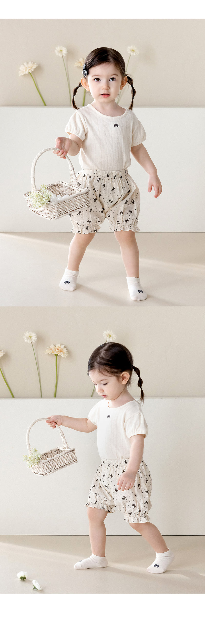 Kids Clara - Korean Baby Fashion - #babyboutique - Shuang Baby Bloomers - 2