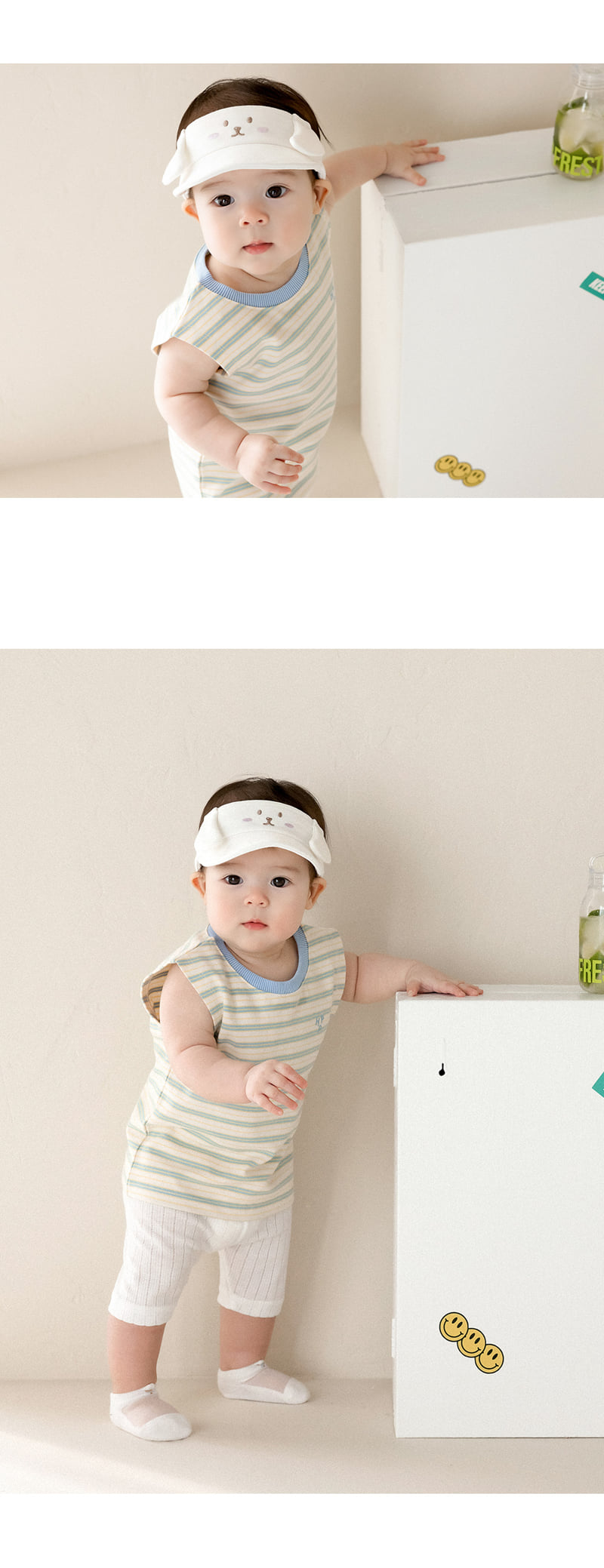 Kids Clara - Korean Baby Fashion - #babyboutique - Winnie Baby Sleeveless Tee - 6