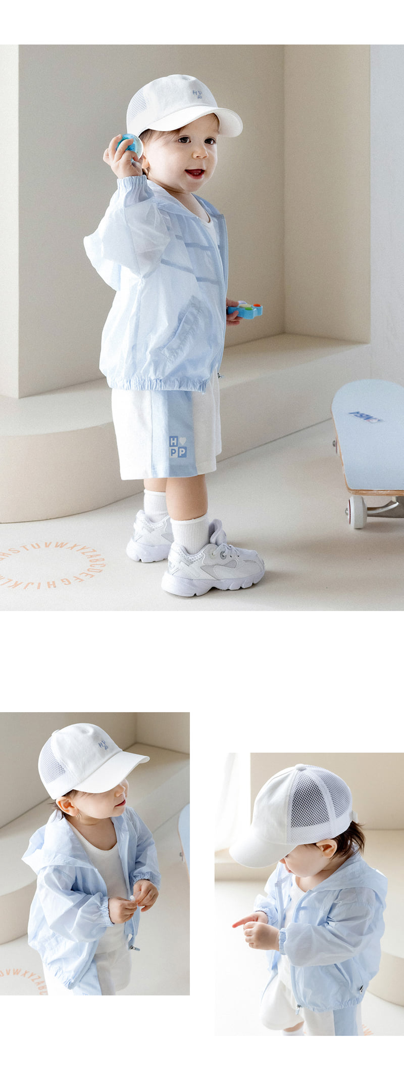 Kids Clara - Korean Baby Fashion - #babyboutique - Tobia Baby Windbreaker Jumper - 5