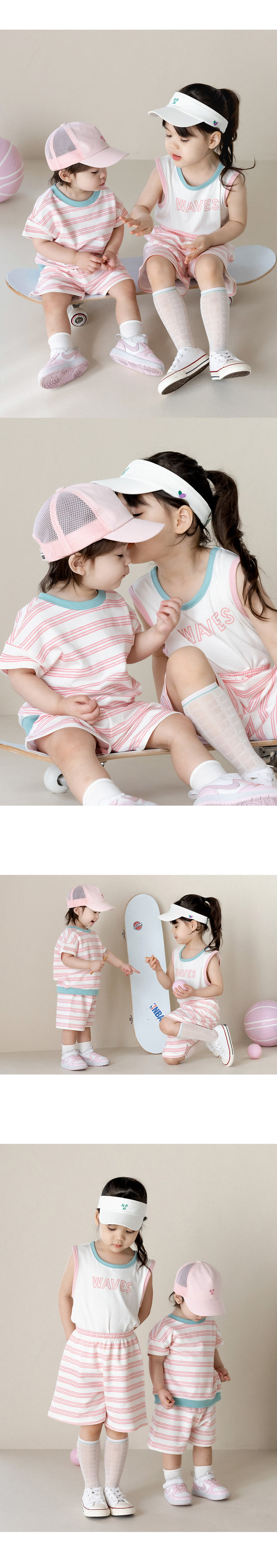 Kids Clara - Korean Baby Fashion - #babyboutique - Ambre Set-Up (set of 3) - 2
