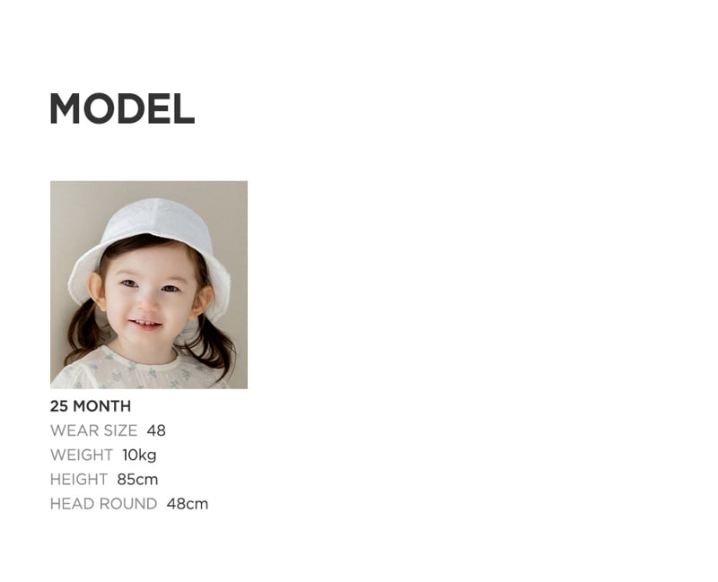 Kids Clara - Korean Baby Fashion - #babyboutique - Romia Eyelet Baby Sun Hat - 9