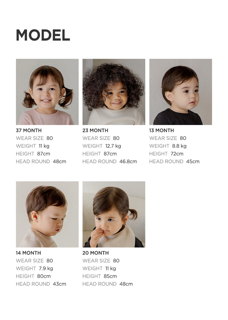 Kids Clara - Korean Baby Fashion - #babyboutiqueclothing - Pure Basic Modal Fleece Baby Tee - 10