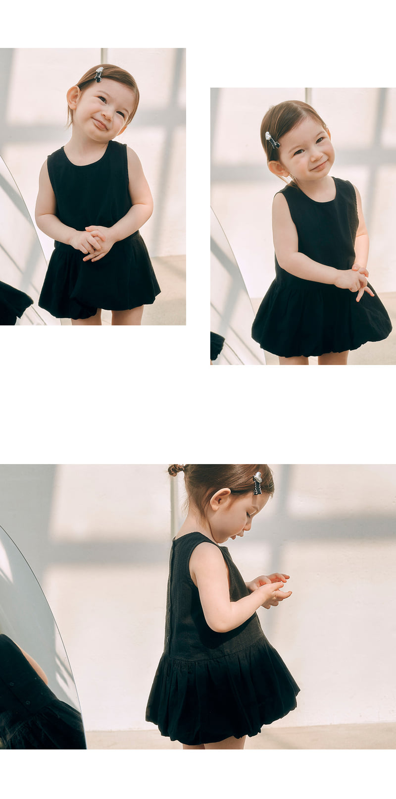Kids Clara - Korean Baby Fashion - #babyboutiqueclothing - Tioli Balloon Baby One-piece