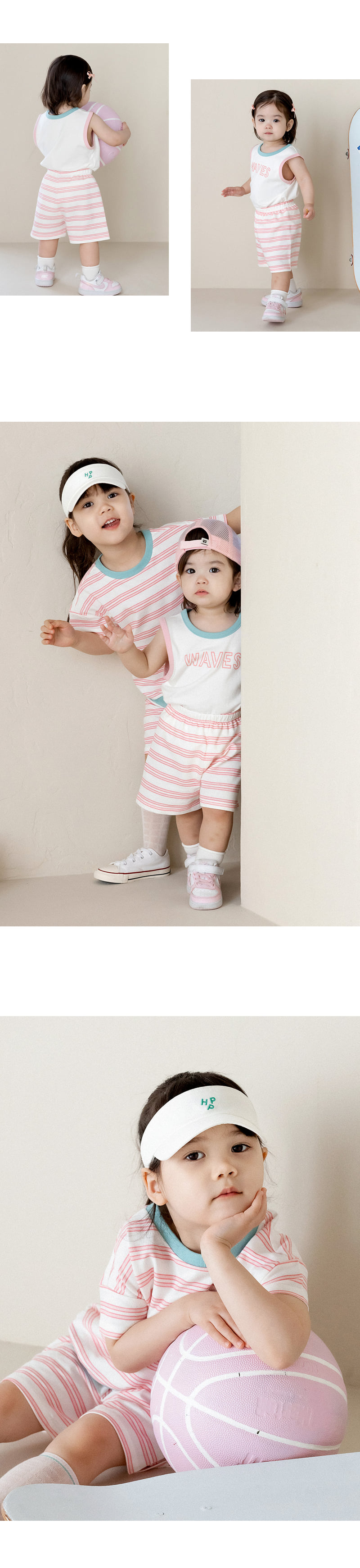 Kids Clara - Korean Baby Fashion - #babyboutiqueclothing - Ambre Set-Up (set of 3) - 3