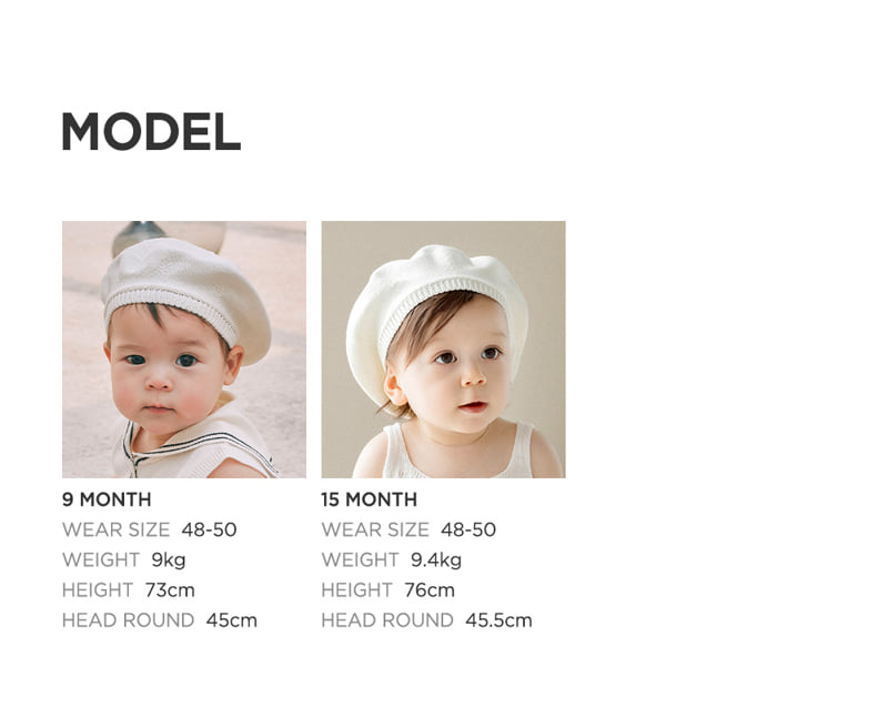 Kids Clara - Korean Baby Fashion - #babyboutiqueclothing - Noi Linen Baby Beret - 9