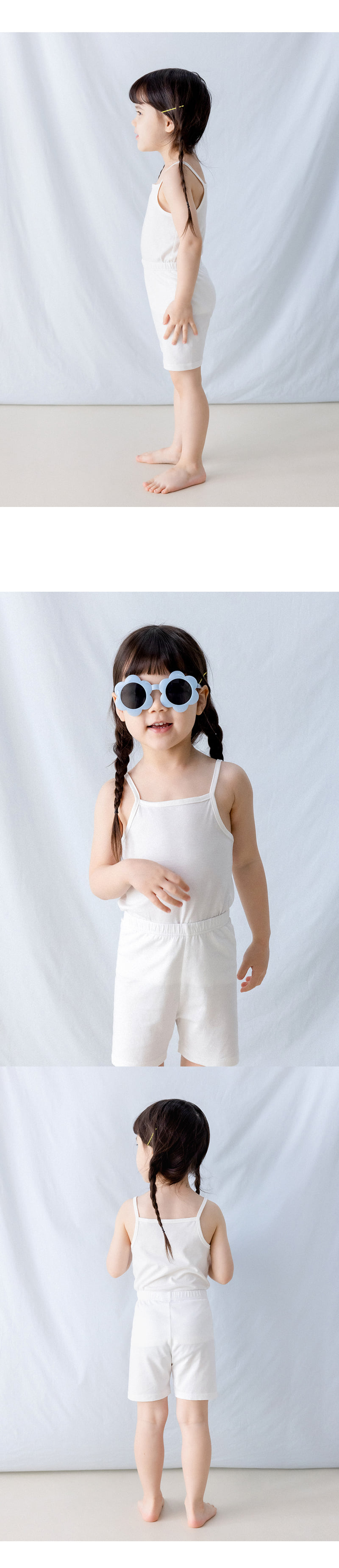 Kids Clara - Korean Baby Fashion - #babyclothing - Pure Basic Short Baby Leggings - 3