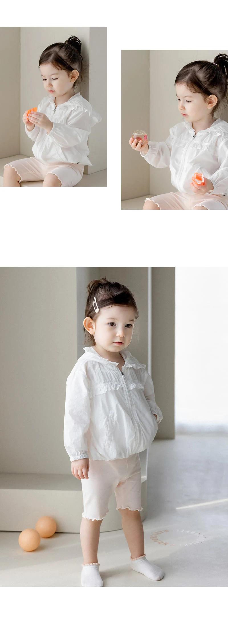 Kids Clara - Korean Baby Fashion - #babyclothing - Livia Baby Windbreaker Jumper - 5