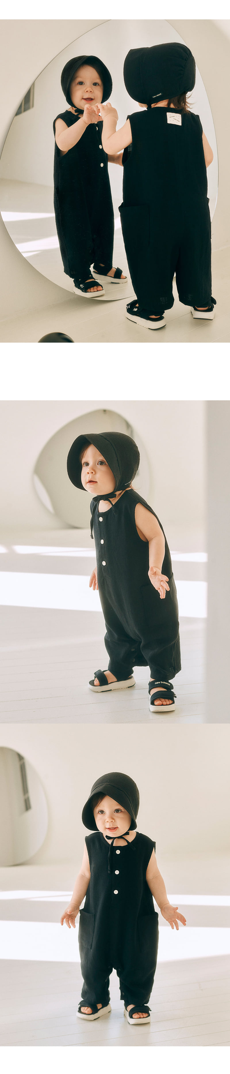 Kids Clara - Korean Baby Fashion - #babyfashion - Arlet Baby Jumpsuit - 2