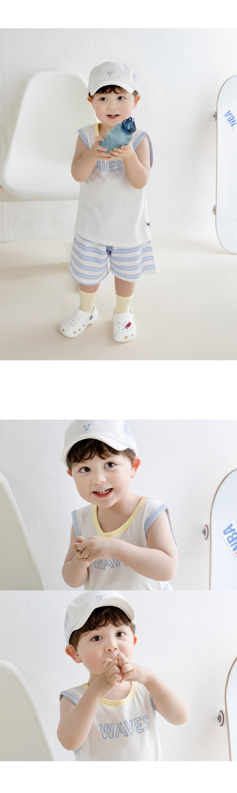 Kids Clara - Korean Baby Fashion - #babyfashion - Ambre Set-Up (set of 3) - 5