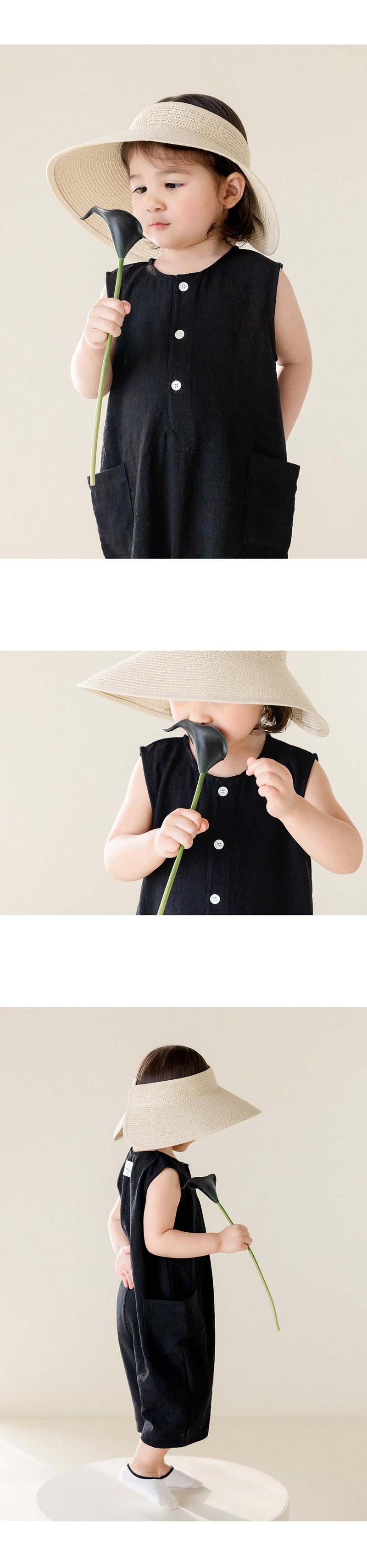Kids Clara - Korean Baby Fashion - #babyfever - Arlet Baby Jumpsuit - 4