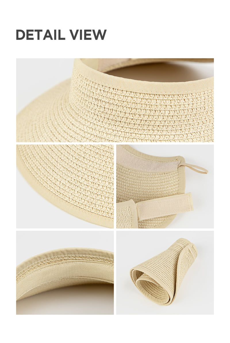 Kids Clara - Korean Baby Fashion - #babygirlfashion - Ranua wide Straw Sun Cap - 5