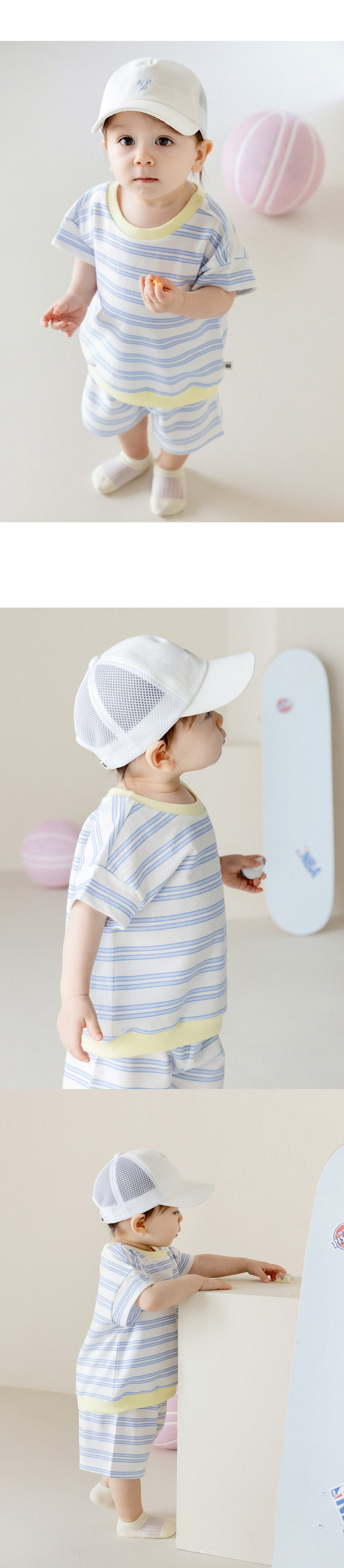 Kids Clara - Korean Baby Fashion - #babygirlfashion - Ambre Set-Up (set of 3) - 7