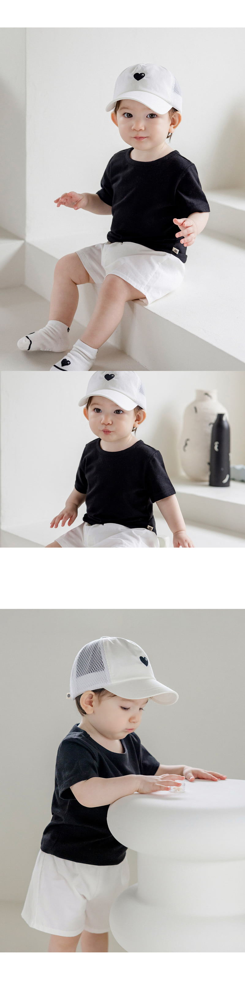 Kids Clara - Korean Baby Fashion - #babylifestyle - Pure Basic Baby Short Sleeve Tee - 5