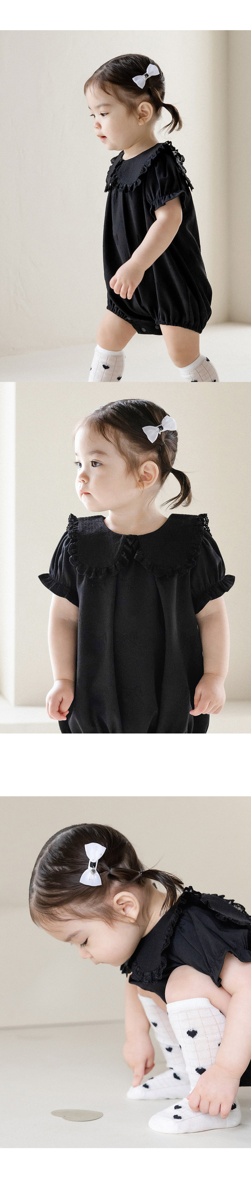 Kids Clara - Korean Baby Fashion - #babylifestyle - Tioli Baby Hair Pin Set (set of 5) - 3