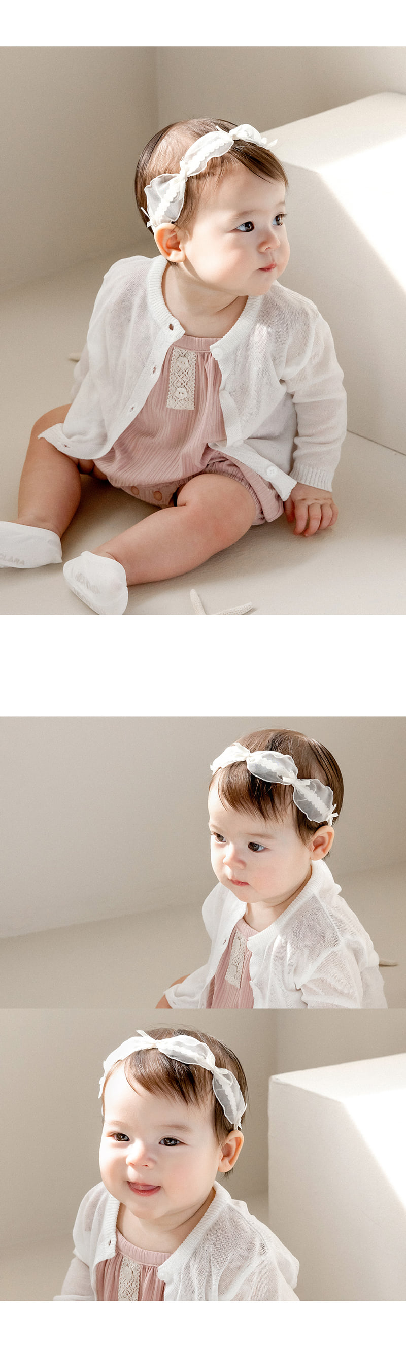 Kids Clara - Korean Baby Fashion - #babylifestyle - Pring Baby Hair Band (set of 5) - 2